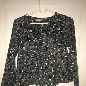 Flower design shirt vintage